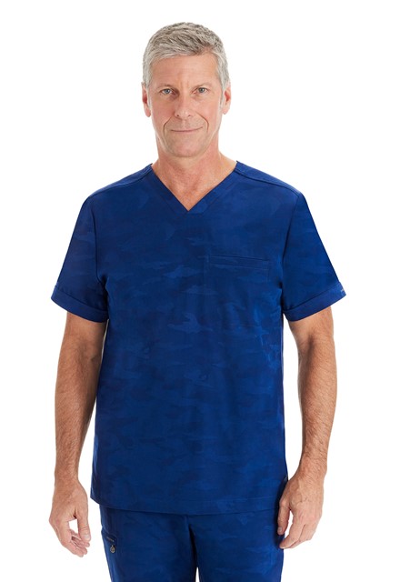 Bluza medyczna męska Jake Camo Granat